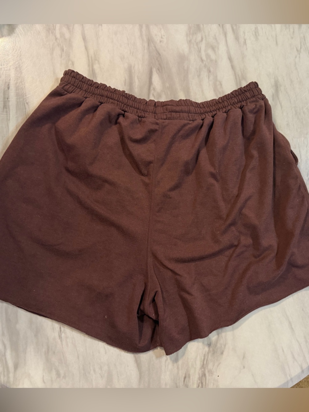 VUORI Women's Boyfriend Brown Athletic Comfy Athleisure Shorts EUC M - Picture 6 of 7